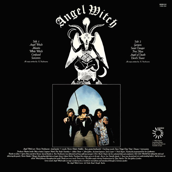 Angel Witch, Vinyl