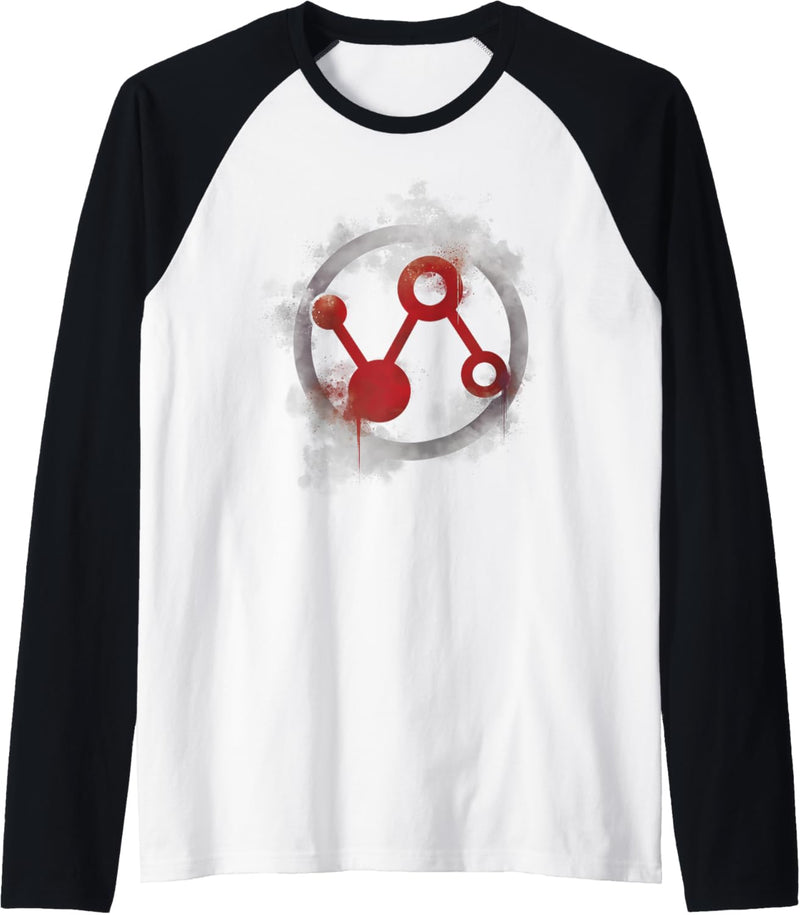 Marvel Avengers Ant-Man Spray Paint Logo Raglan