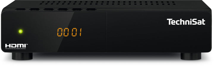 TechniSat HD-S 210 – Kompakter HD Satellitenreceiver (DVB-S/S2, HDMI, USB Mediaplayer, vorinstallier