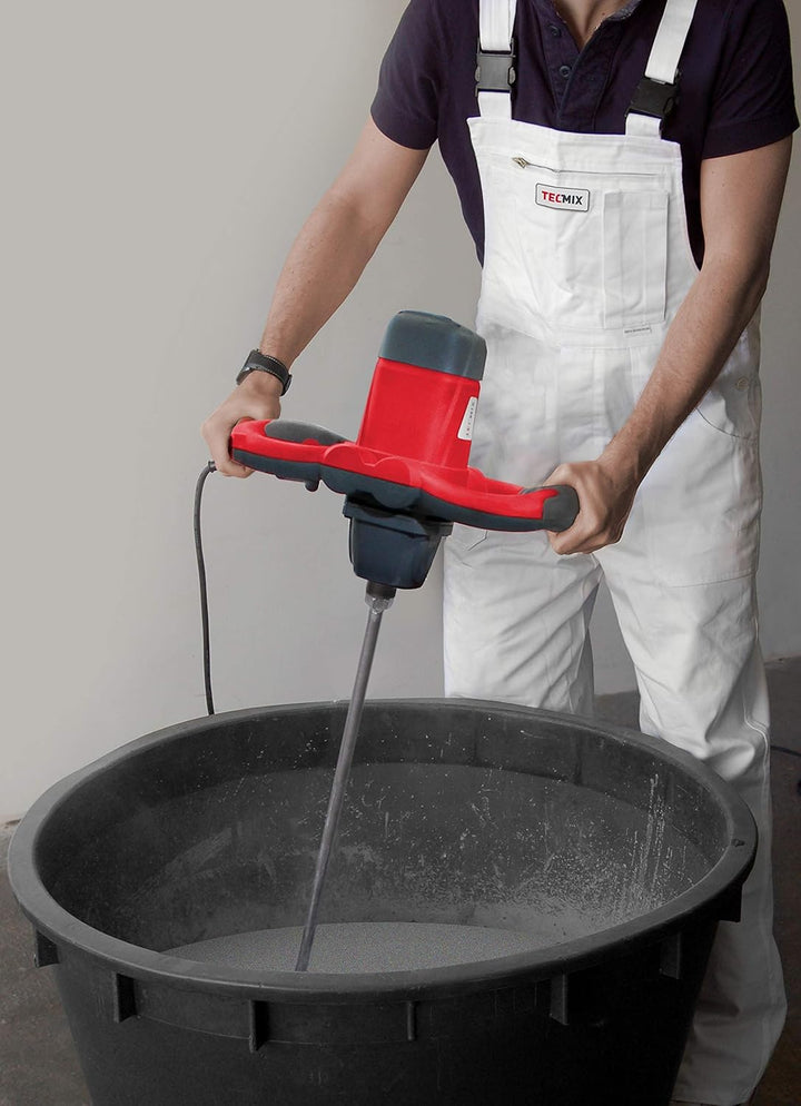 TECMIX Handrührwerk TMX PRO 1250 | 1220W Rührwerk mit 1-Gang-Getriebe | Ergonomischer Rundumhandgrif