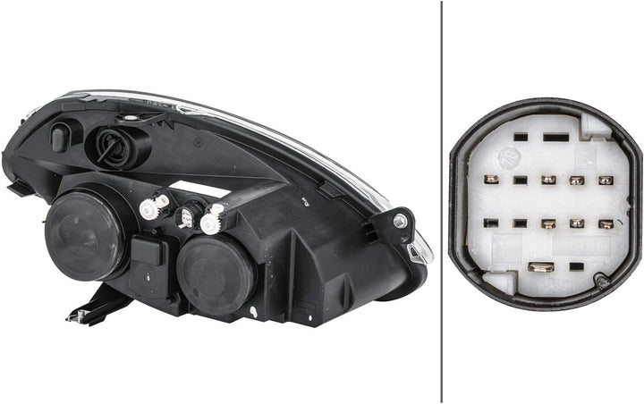 HELLA 1EB 270 521-231 Halogen-Hauptscheinwerfer - links - für u.a. Lancia Ypsilon (843_) Links (Fahr