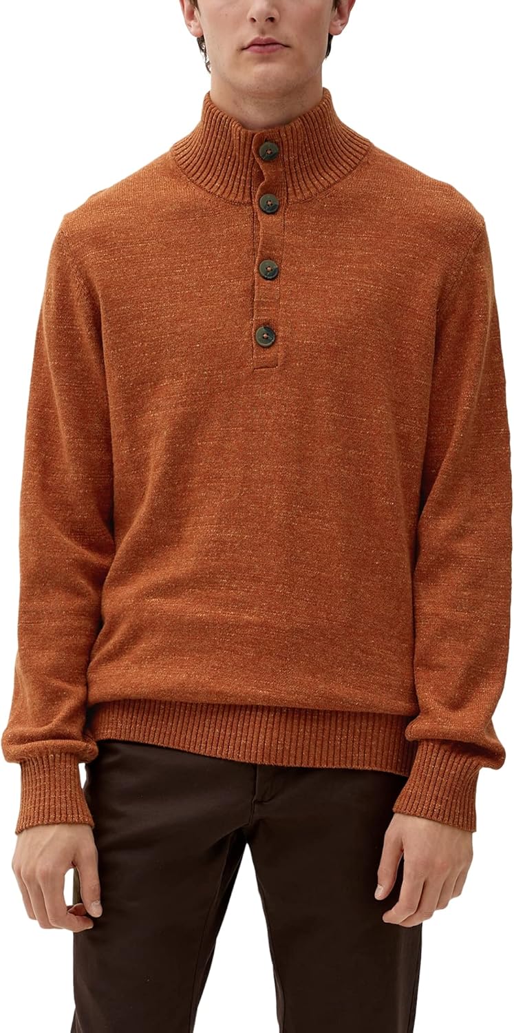 s.Oliver Herren Strickpullover S Orange 28w1, S Orange 28w1