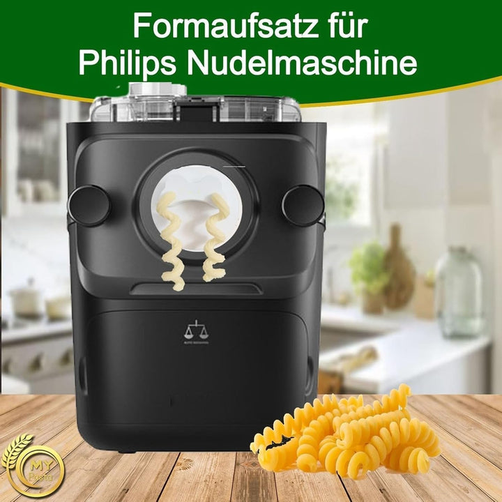 MY Pasta MY PASTA - Fusilli Rolli - Trulli - Zubehör für Pastamaker - Pasta Disc Kompatibel Mit Past