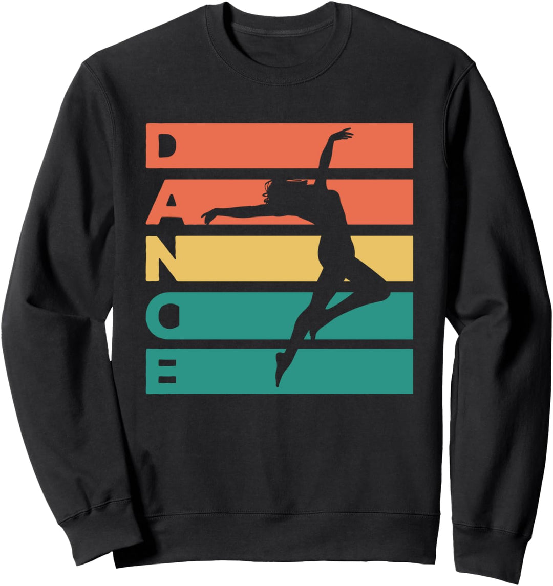 Retro Vintage Tanzen Dance Geschenk für Tänzer Sweatshirt