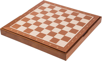 Square - Pro Schach Set Nr. 5 - Europa - Schachbrett + Schachfiguren Staunton 5 - Schachspiel aus Ho