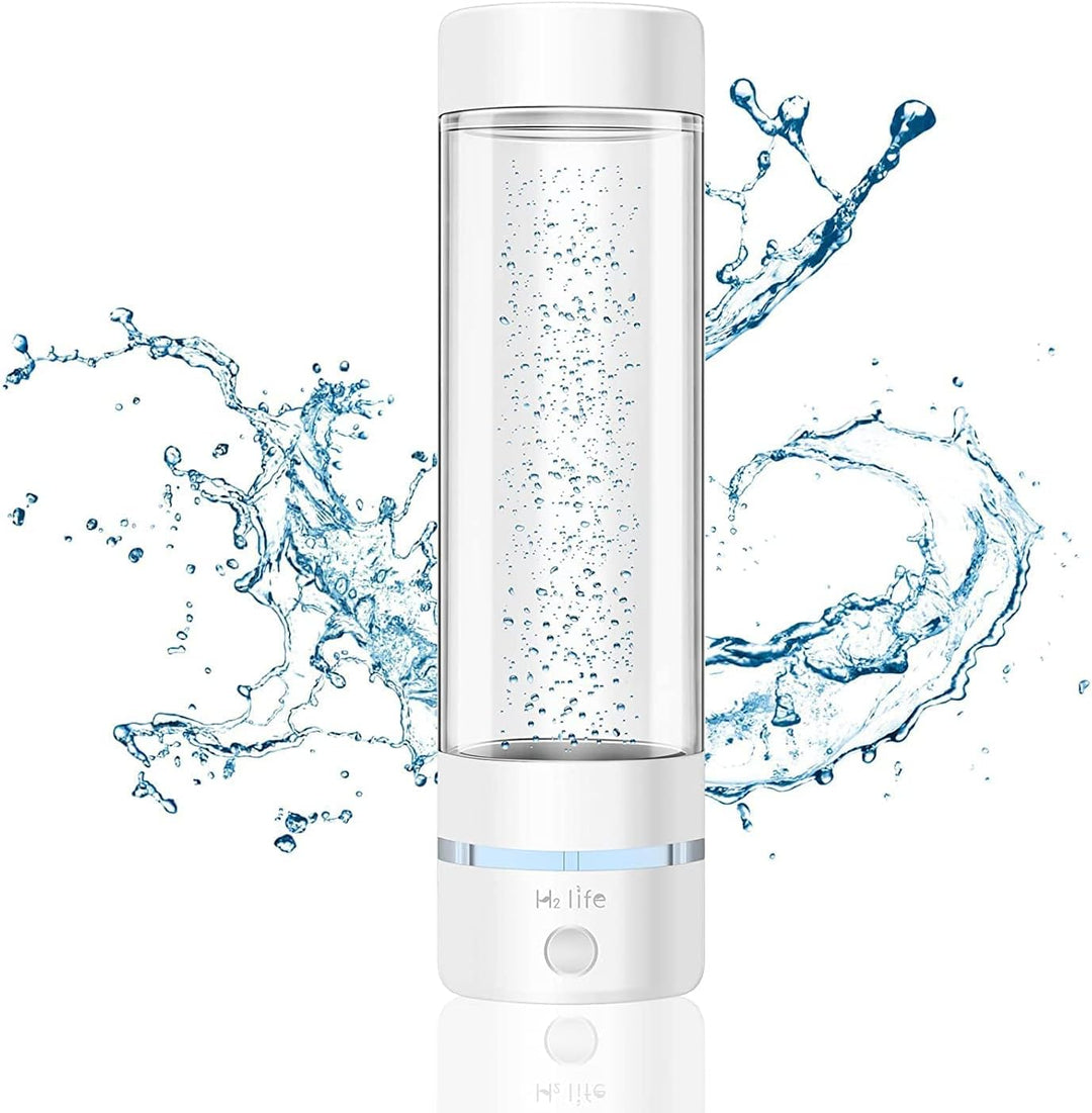 H2 Life Wasserstoff Wassergenerator, professionelle BPA-freie Wasserstoff Wasserflasche Dual-Modus t