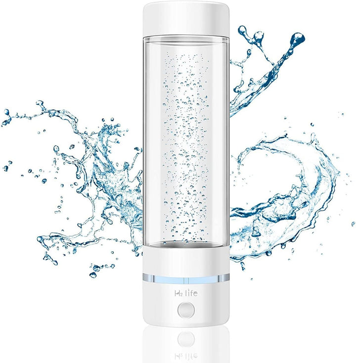 H2 Life Wasserstoff Wassergenerator, professionelle BPA-freie Wasserstoff Wasserflasche Dual-Modus t