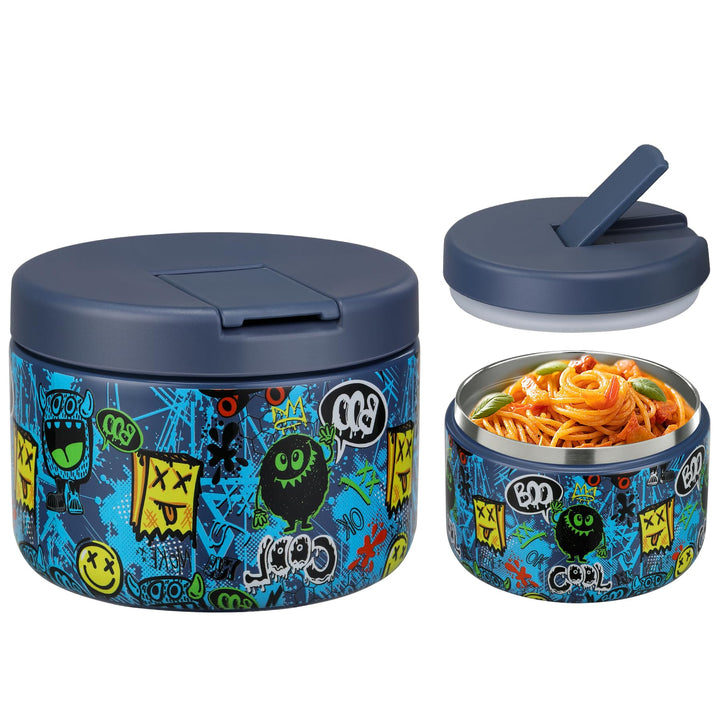 Itslife Thermobehälter für Essen 350ml Edelstahl Warmhaltebebehälter, Kinder auslaufsicherer Lunchbe