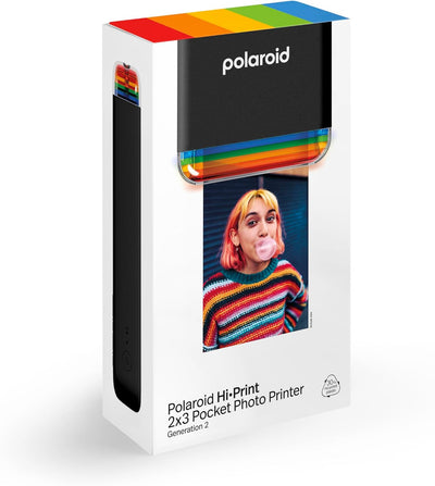 Polaroid Hi-Print - 2nd Generation - Bluetooth-verbundener 2x3 Pocket Photo- und Dye-Sub-Drucker - S