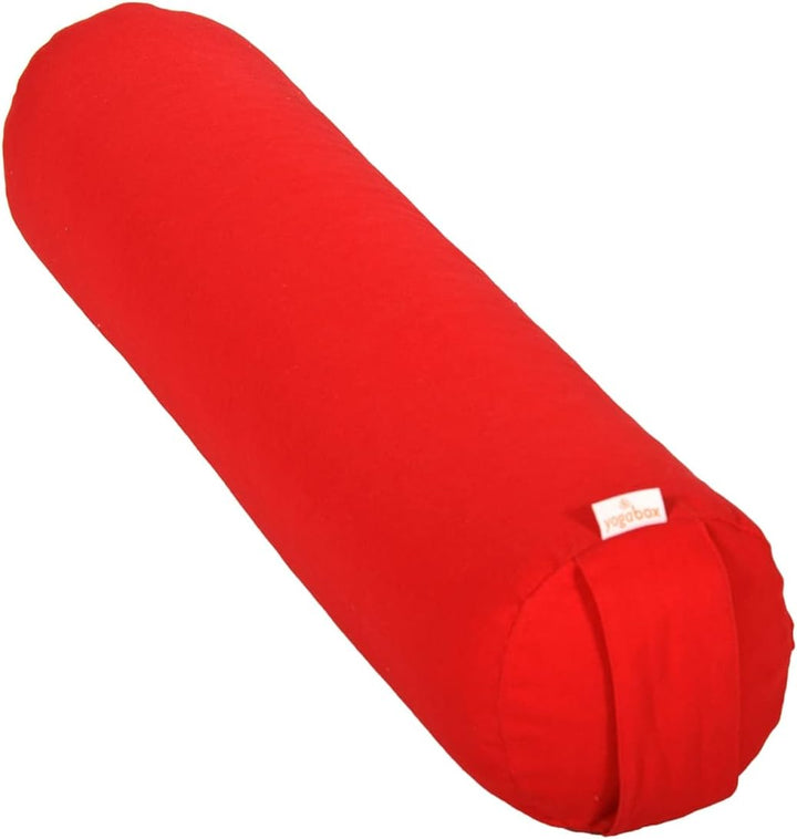 Yogabox Yoga und Pilates Bolster/Yogarolle Basic small rot, rot