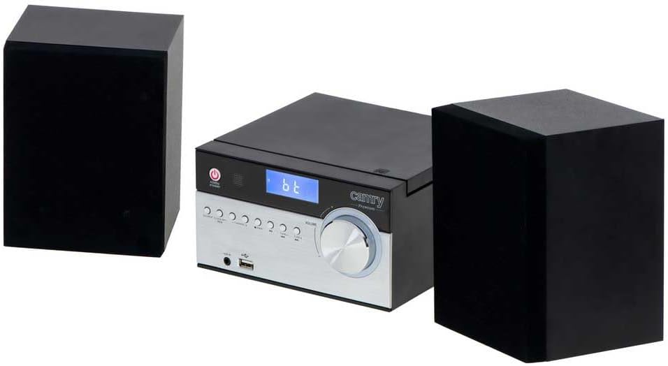 Adler Camry Mini Hi-Fi Tower mit Bluetooth, 28W Leistung, USB-Konnektivität