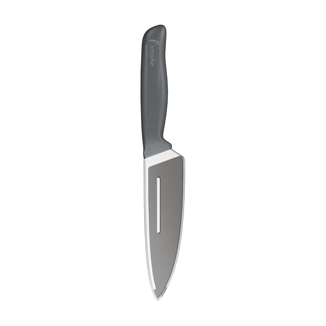 Zyliss Kochmesser, 15 cm, scharfe Edelstahlklinge mit nachhaltigem, rutschfestem Griff aus Weizenstr