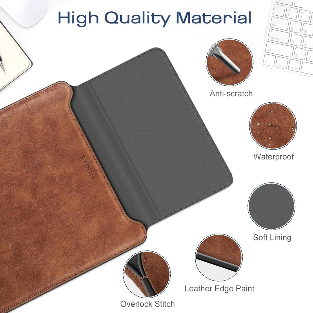 Fintie 15-16 Zoll Laptop Tasche mit Ständer Kompatibel mit MacBook Air 15.3 2024 2023 (A3114 A2941),