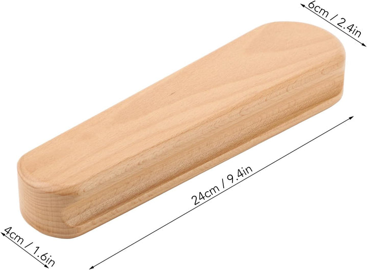 2022 New Beech Wood Tailor Clapper, Hard Wood Tailors Clapper für Dampfbügeleisen Zum Einstellen ein
