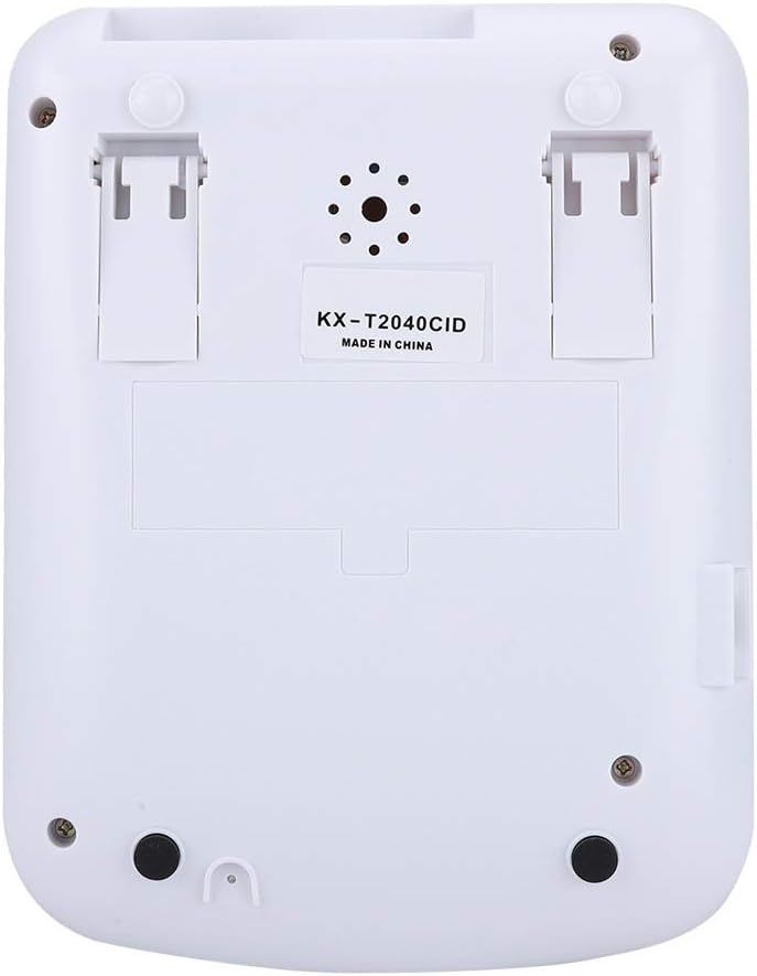 ASHATA Schnurgebundes Telefon, Schnurtelefon LCD Display Desktop Telefon mit Grosse Tasten,Freisprec