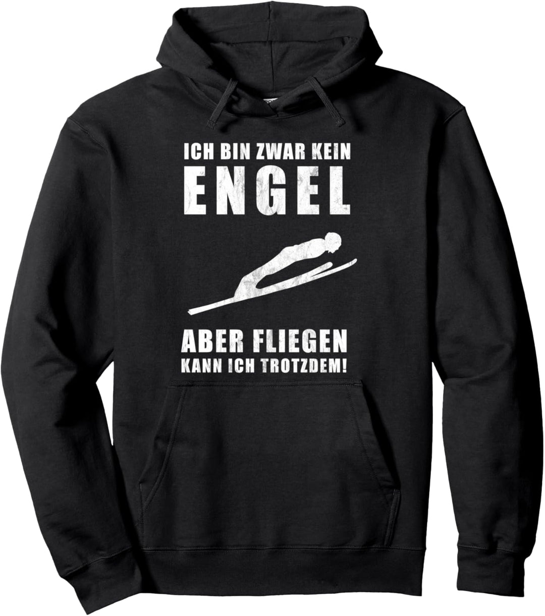 Skispringer Skispringen Skifliegen Wintersport Geschenk Pullover Hoodie