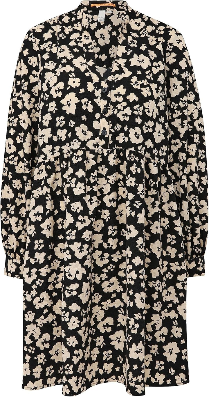 s.Oliver Damen Kleid, 99a0 Schwarz