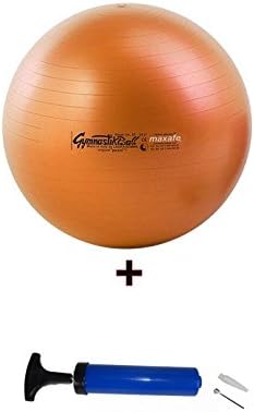 Pezziball MAXAFE Set Gymnastikball + inkl. ATC-Pumpe, Grössen, Pezzi Ball inkl. Ballpumpe orange 75c