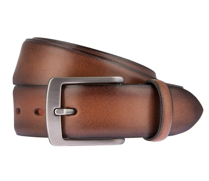 LLOYD Men's Belts Gürtel Herrengürtel Ledergürtel Cognac 6835 W80 Naturtöne, W80 Naturtöne