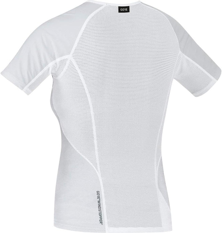 GOREWEAR M Damen Gore® Windstopper® Base Layer Shirt 34 Light Grey/White, 34 Light Grey/White