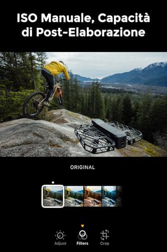HOVERAir X1 PROMAX Drohne mit Kamera 8K, Faltbar Action Cam mit über 15 vollautomatischen Flugmodi,