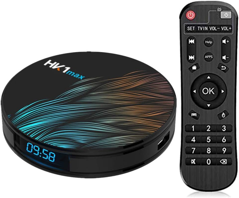 Sofobod HK1 MAX Smart-TV-Box Android 10.0-TV-Box 4 GB RAM 32 GB ROM, RK3318 Cortex-A53 64-Bit-Quad-C