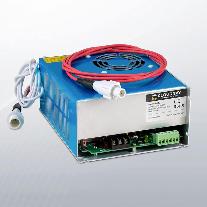 Cloudray CO2 Laser Power Supply CO2 Laser Netzteil CO2 laser 80w DY10 für CO2 Laserröhre CO2-Laserrö