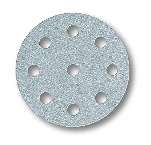 MIRKA 3661809912 Q. Silver Grip Schleifscheiben, 125 mm, 9 Löcher, Körnung 120 - Verpackungseinheite