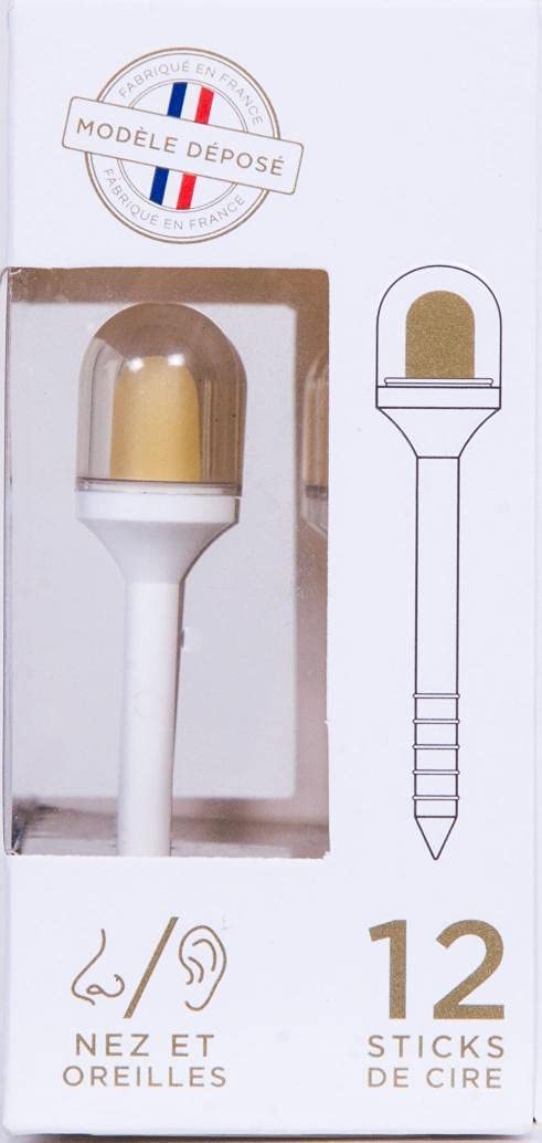 TEE WAX – 12 gebrauchsfertige Wachsstäbchen – Nasen- und Ohrenhaarentfernung – Schmerzfrei – 100% na