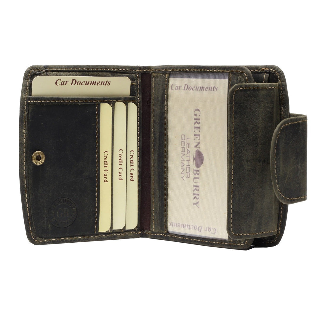 Greenburry Vintage Geldbeutel grün, 336-30
