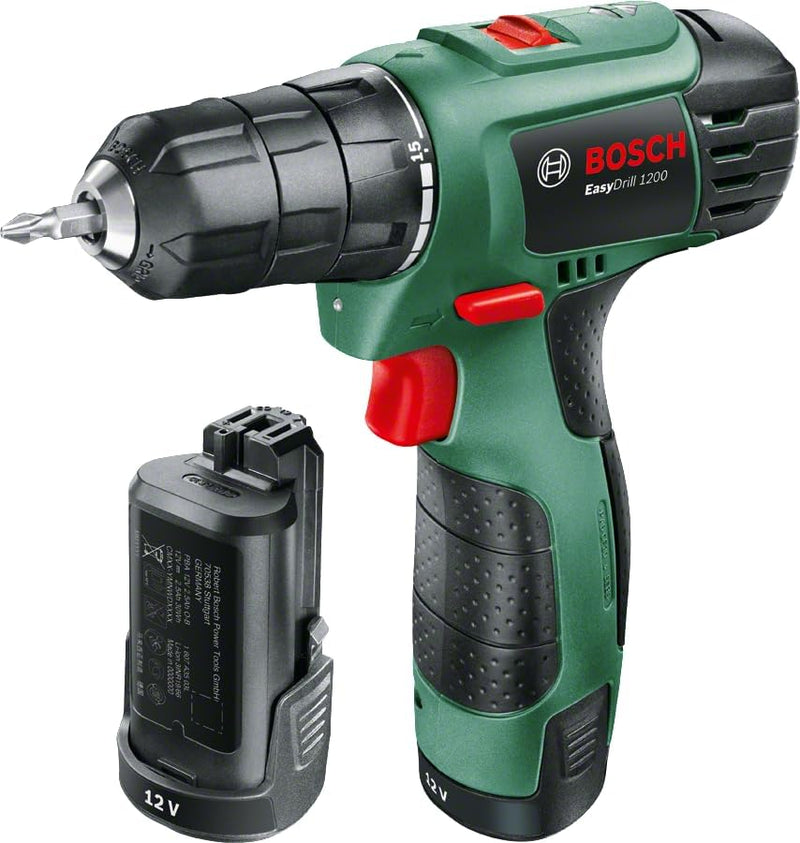 Bosch Home and Garden Bosch easydrill 1200 Bohrmaschine einfach Elektrische Kabellos 12 V/1,5 A / 06