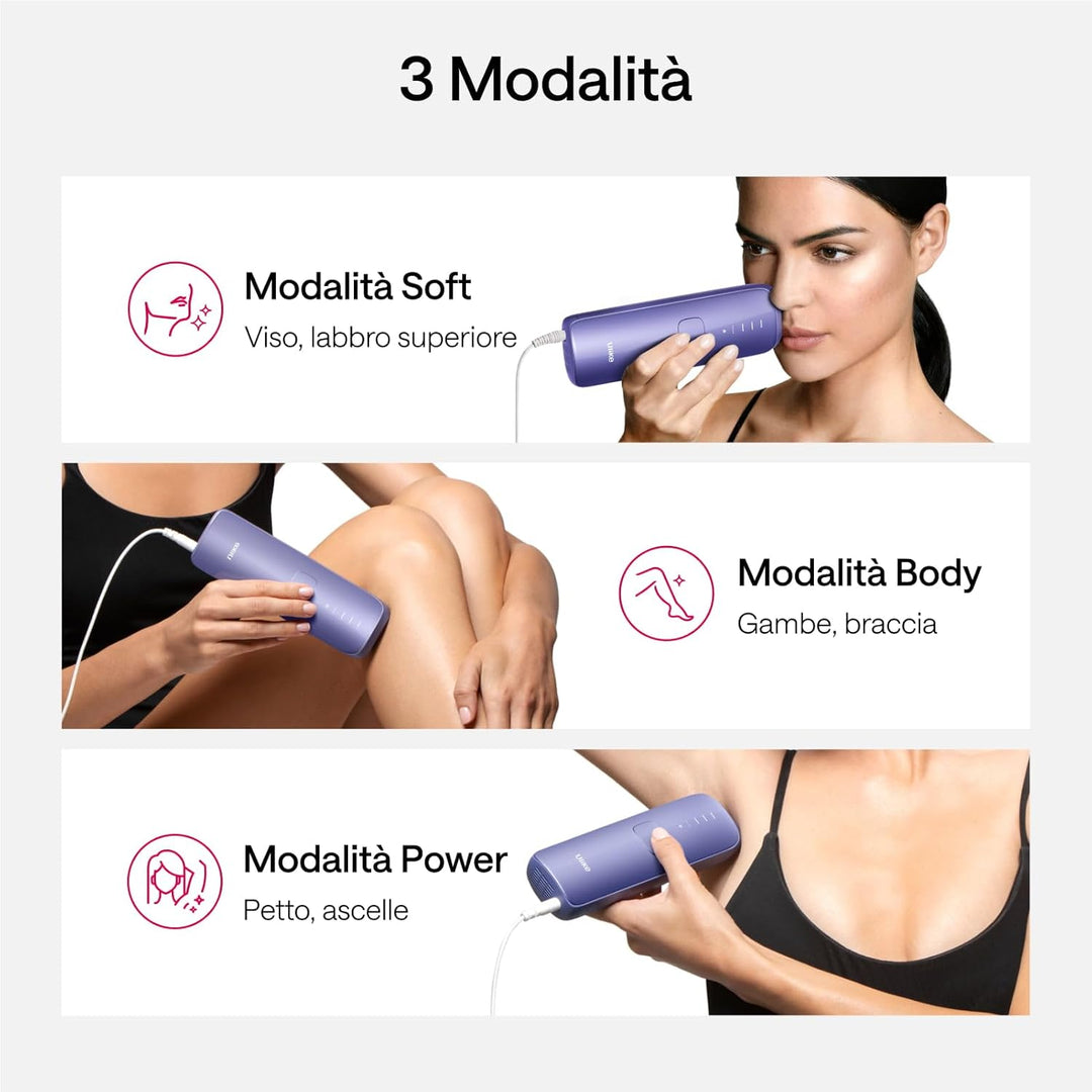 Ulike Air 3 Laser-Haarentfernung für Frauen & Männer,IPL Haarentfernungsgerät mit Saphir-Eiskühlsyst