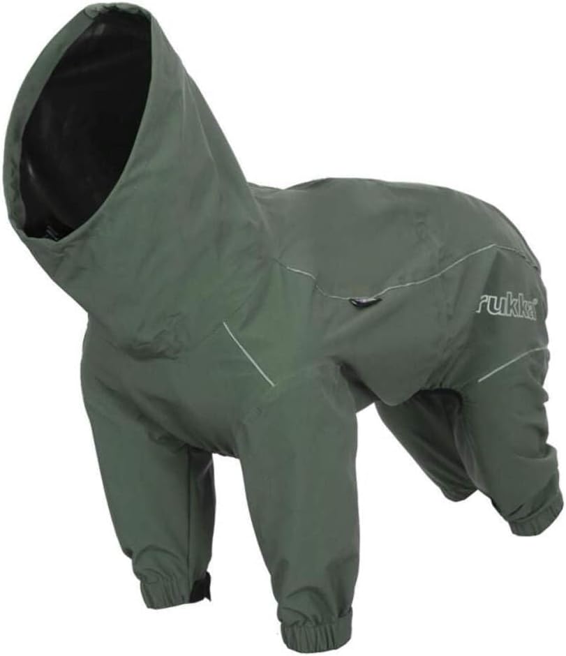 Rukka Pets Hunde- und Welpenmantel – Schutzoverall – Gelb, Grösse 30 gelb 30, gelb 30