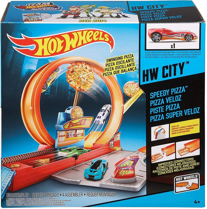 Hot Wheels Mattel Speedy Pizza Play Set