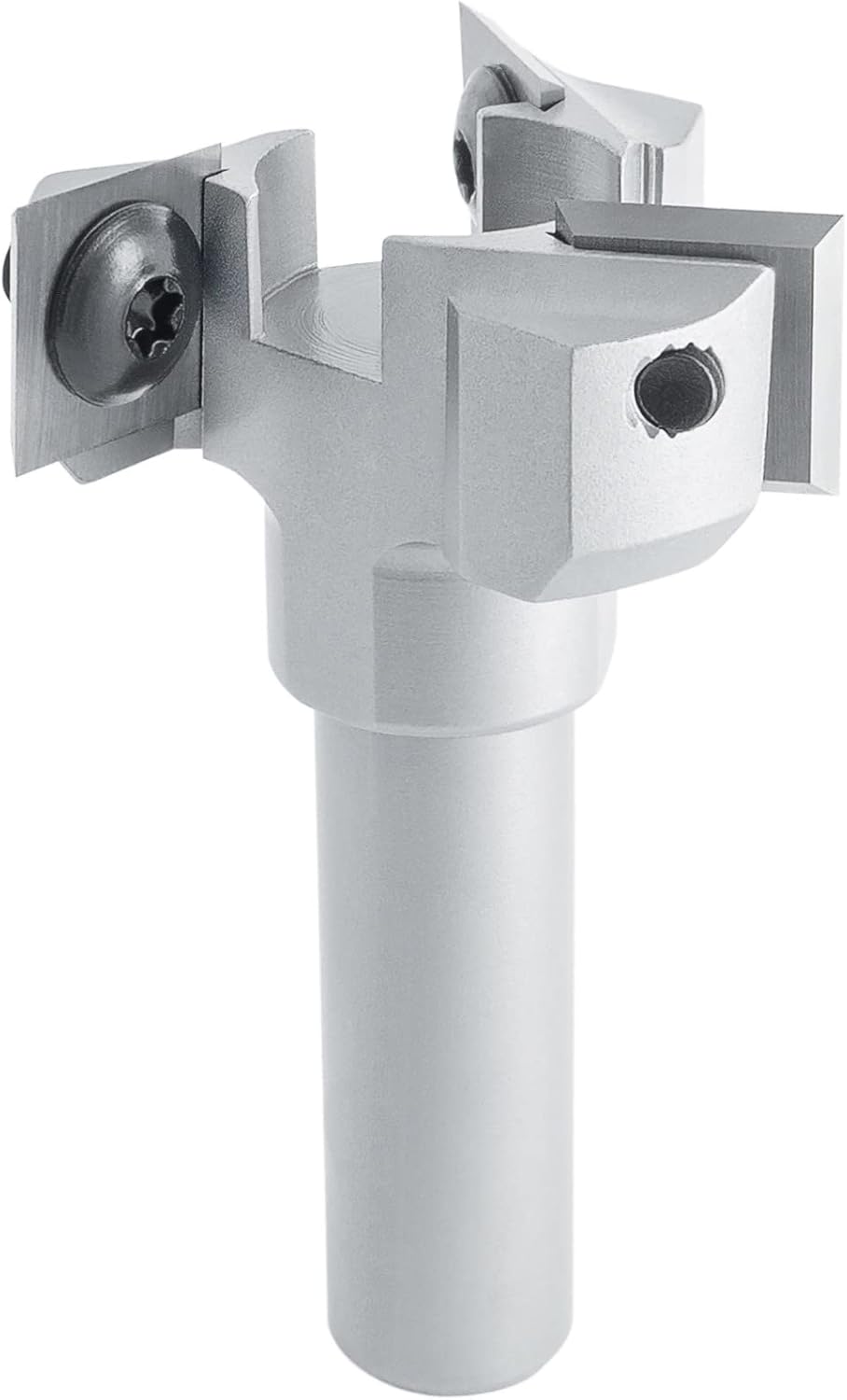 ENT 20439 Wendeplatten Planfräser Schaft (S) 12 mm, Durchmesser (D) 39 mm, NL 12 mm, dreischneidig,