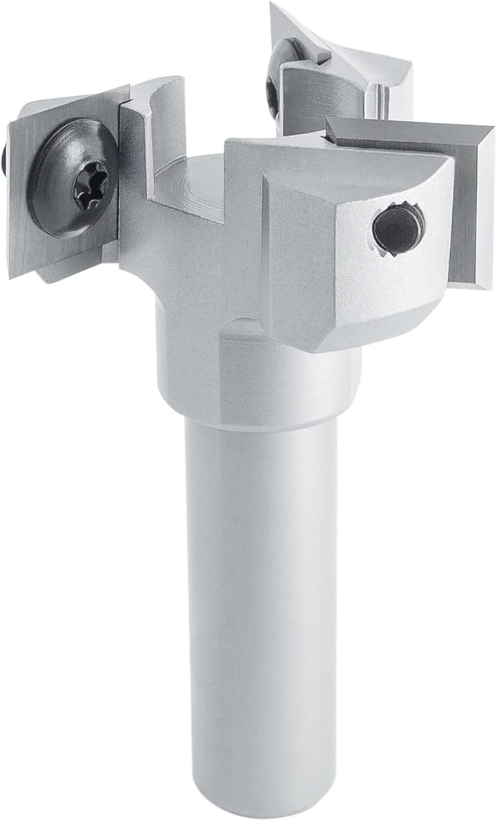 ENT 20439 Wendeplatten Planfräser Schaft (S) 12 mm, Durchmesser (D) 39 mm, NL 12 mm, dreischneidig,