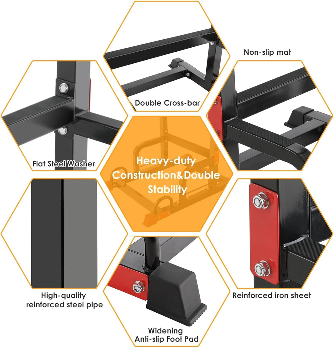 Power Tower Dip Station Klimmzugstange | Indoor-Fitness | multifunktionale Klimmzuggeräte für zu Hau