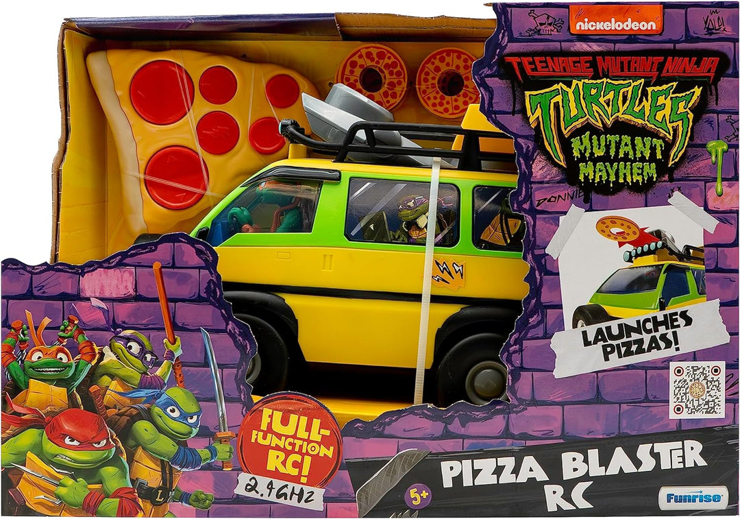 Teenage Mutant Ninja Turtles Ferngesteuerter Pizza Blaster, Filmedition - 2,4GHz Ninja Turtles Pizza