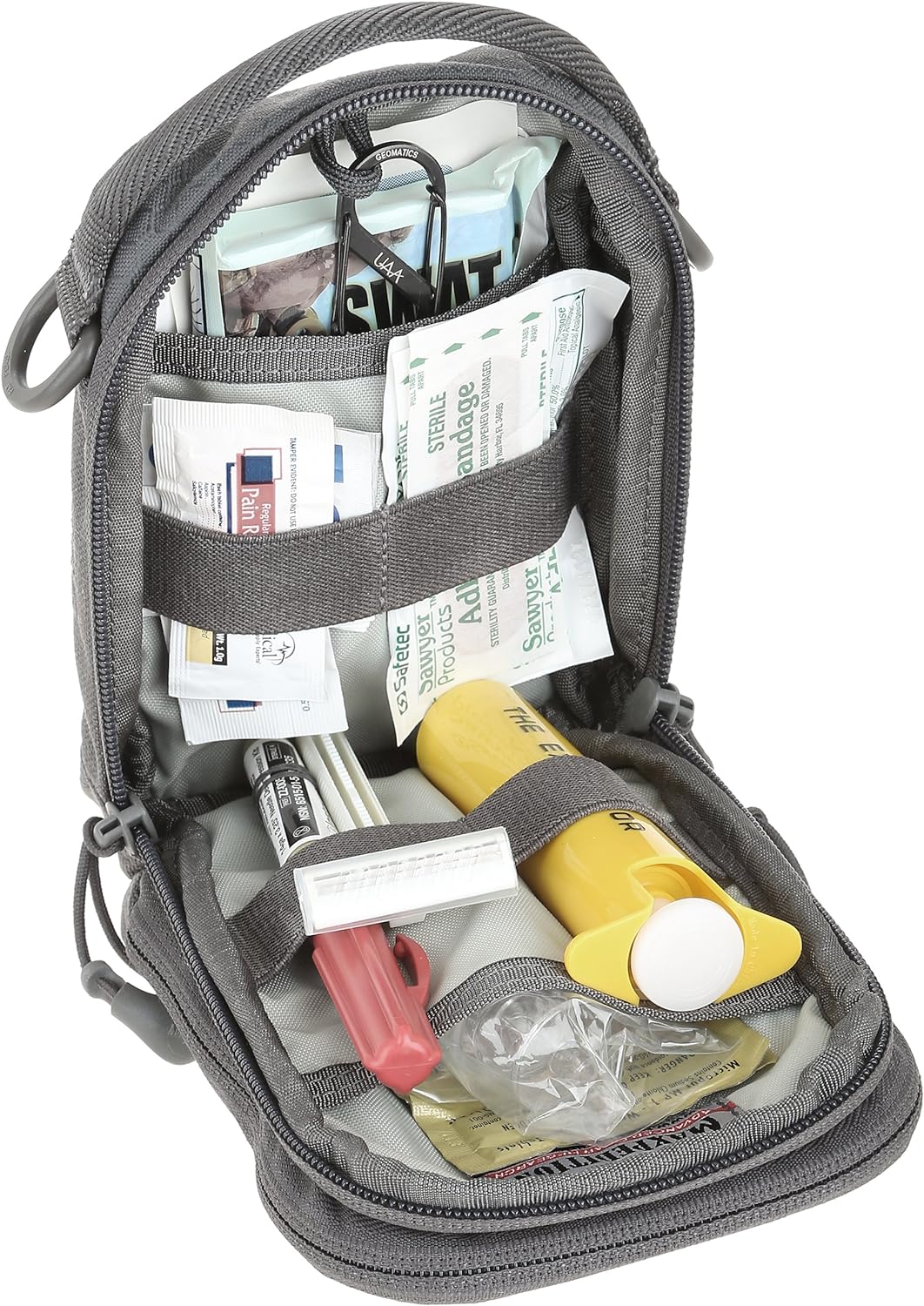 Maxpedition Cap Compact Admin Pouch Schwarz, Schwarz