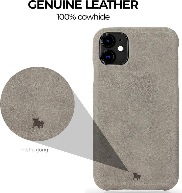 BULLAZO Menor Classic – kompatibel mit iPhone 11 XI 6,1“ Case Schutzhülle Handy Hülle aus hochwertig
