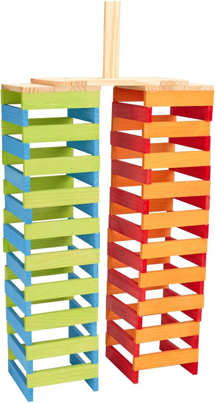 JEUJURA jeujuraj8339 Farbe Tecap Ziegel und Block Spielzeug (500 STK) 500 pièces, 500 pièces