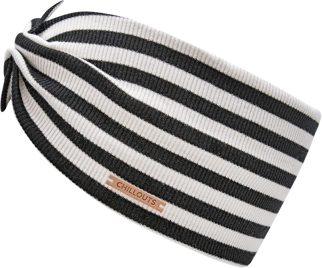 CHILLOUTS Damen Eilat Headband Stirnband Einheitsgrösse Schwarz, Einheitsgrösse Schwarz