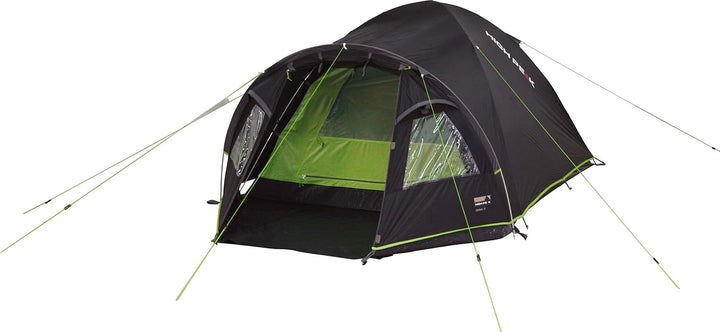 High Peak Kuppelzelt Talos 4, Campingzelt mit Vorbau, Iglu-Zelt für 4 Personen, doppelwandig, 4.000