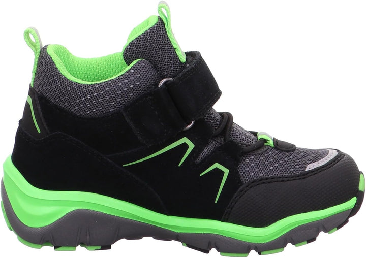 Superfit SPORT5 Sneaker Gore-Tex 0-309243 Jungen 21 EU Schwarz Grün 0000, 21 EU Schwarz Grün 00