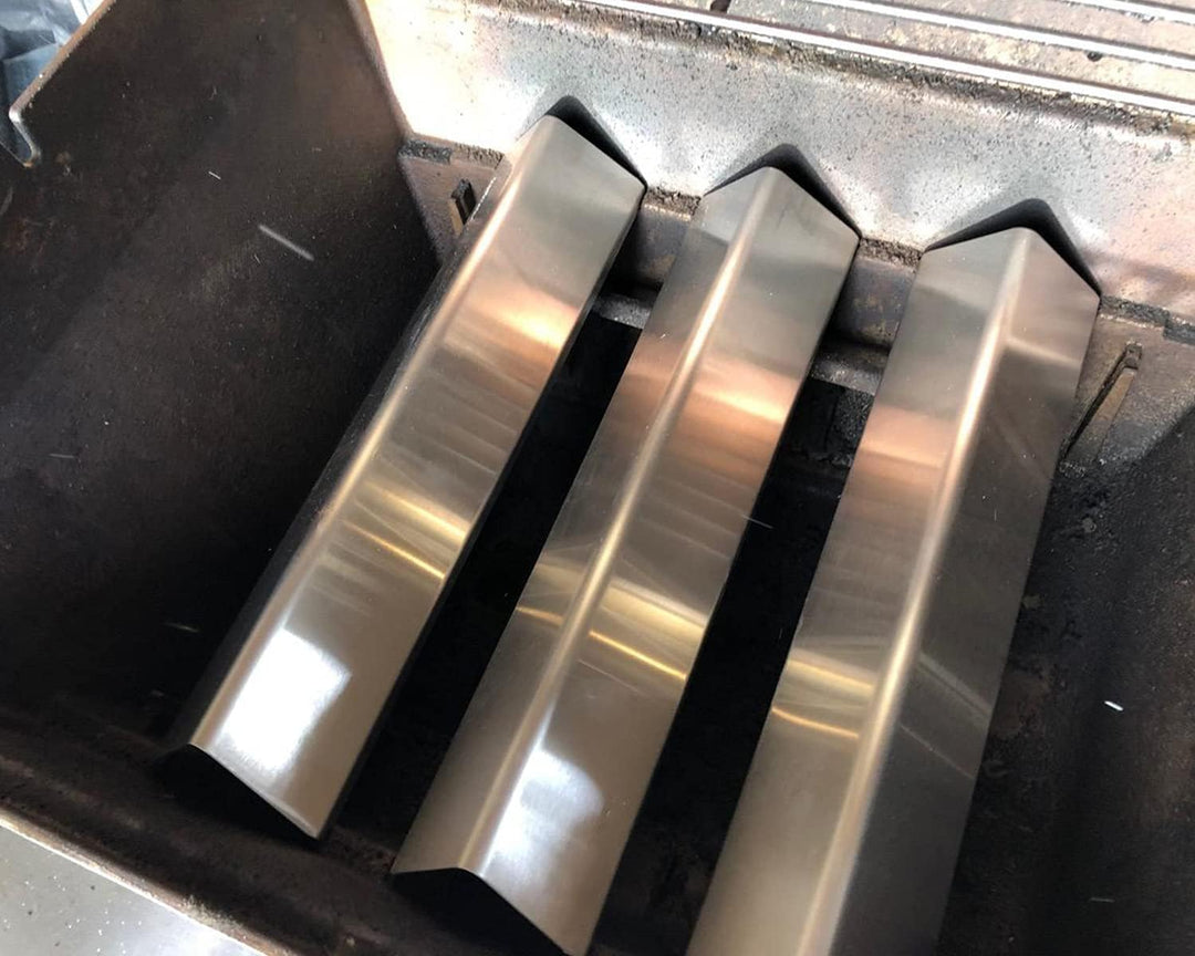 GFTIME 38,9cm Flavorizer Bar 7635 für Weber Spirit I E210/220 & II E210/S210 (mit vorderen Brennerkn