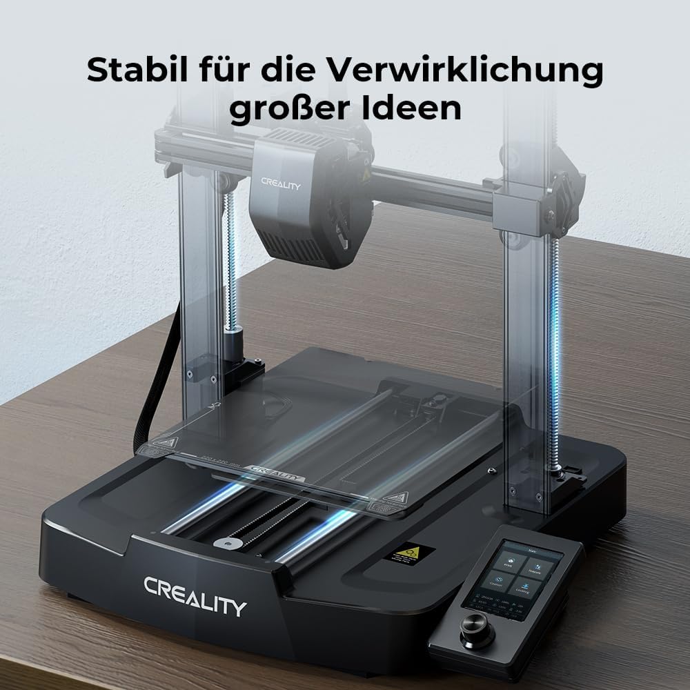 Creality Ender 3 V3 SE 3D Drucker, Einstiegs-3D-Printer CR Touch Auto-Nivellierung Sprite Direct Ext