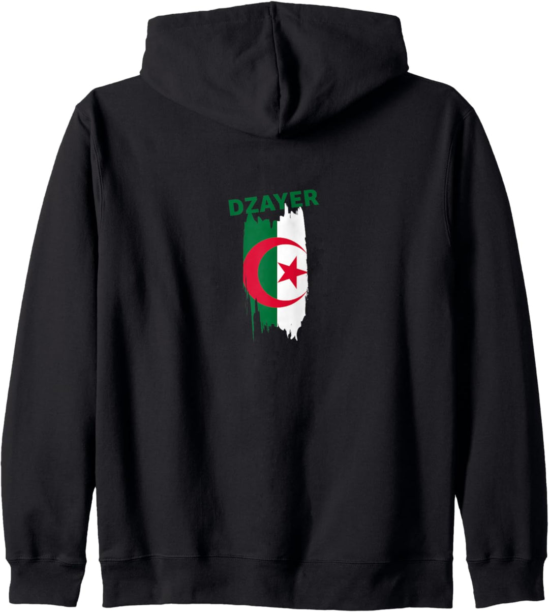 Flagge Algerien Kapuzenjacke