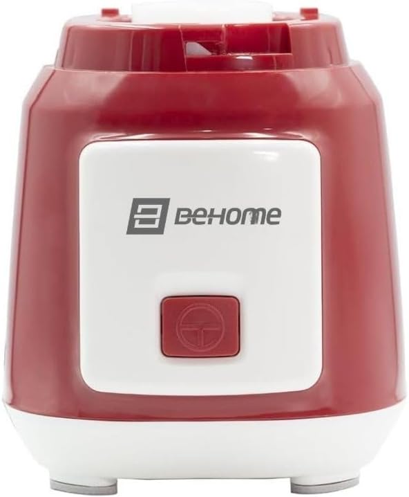 BEHOME Standmixer 250 W | Smoothie Maker Becher 600 ml, Hochleistungsstandmixer Kraftvoller roter