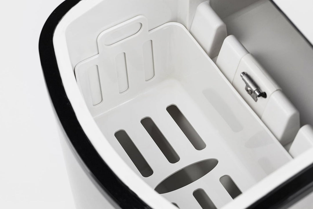 CASO IceMaster Ecostyle-Design Eiswürfelbereiter, Produziert bis zu 12 kg Eiswürfel in 24 Stunden, E