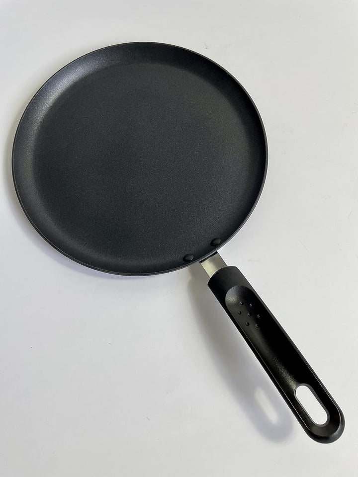 Prima Collection Black Crepes-Pfanne, Crêpes-Pfanne aus Aluminium, antihaftbeschichtet, geeignet für
